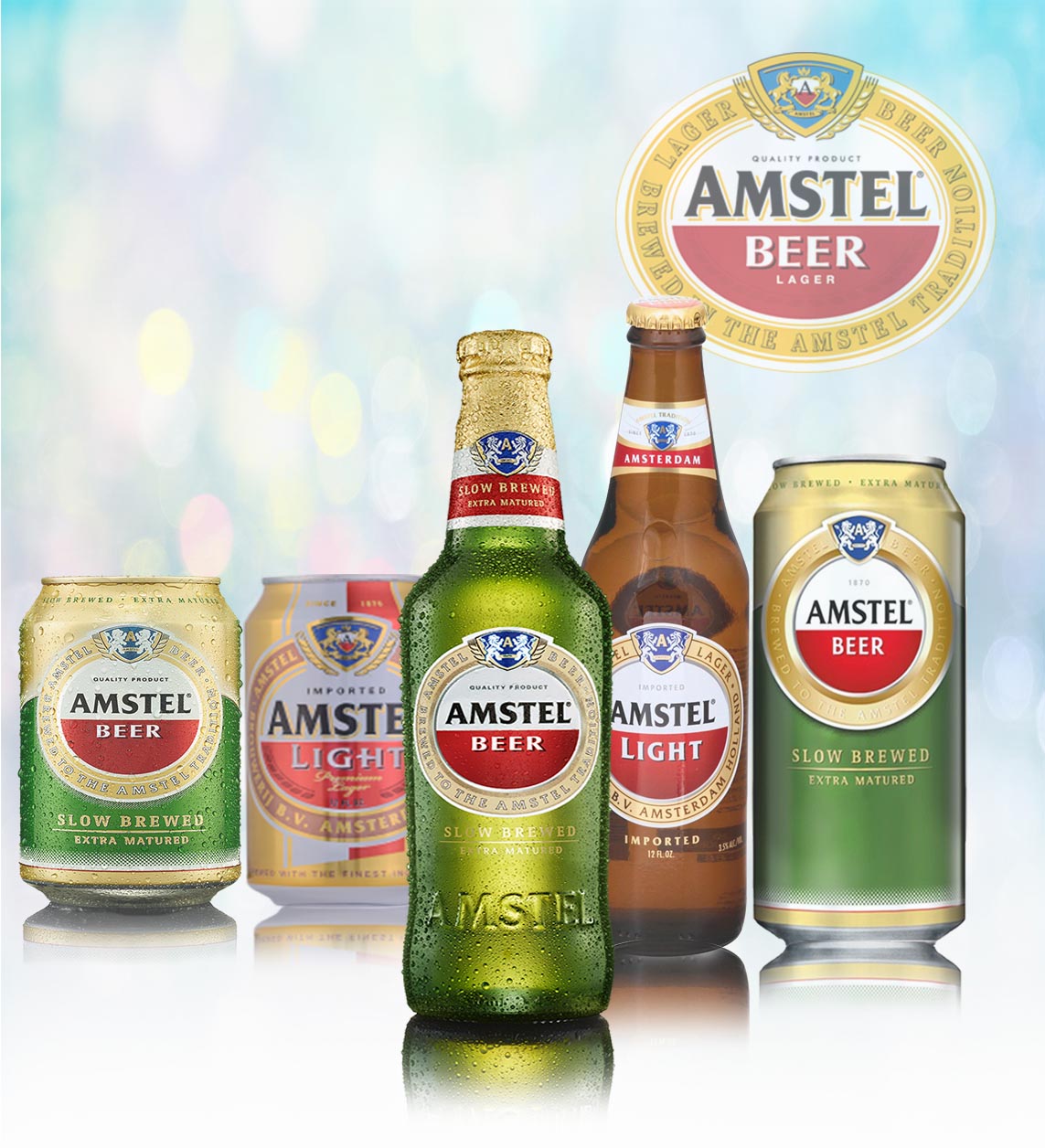 Amstel Regular Beer Btl 24X33Cl BOTTLE - Compare prices in UAE